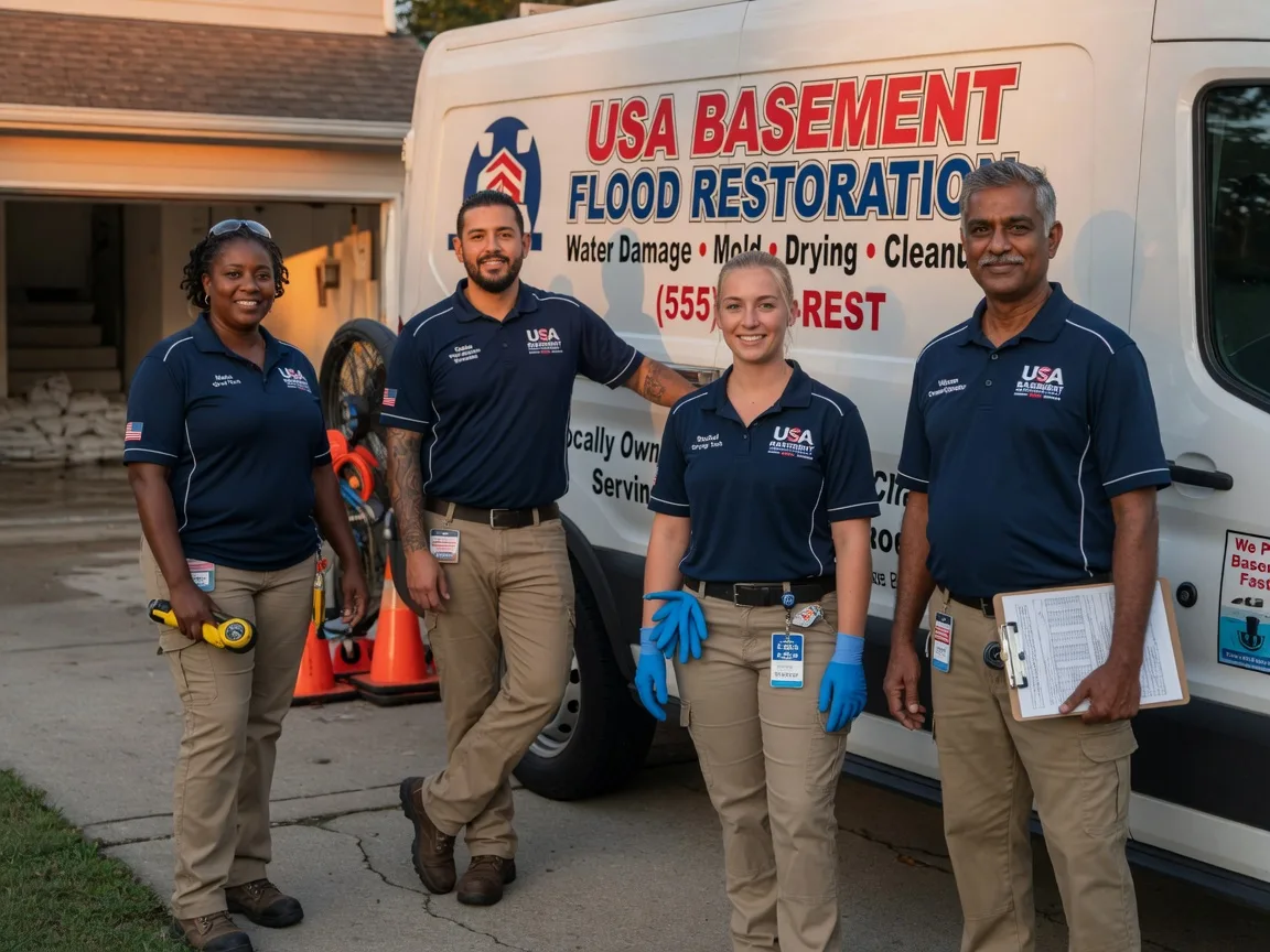 Basement Flood Cleanup company in Robinson, ND