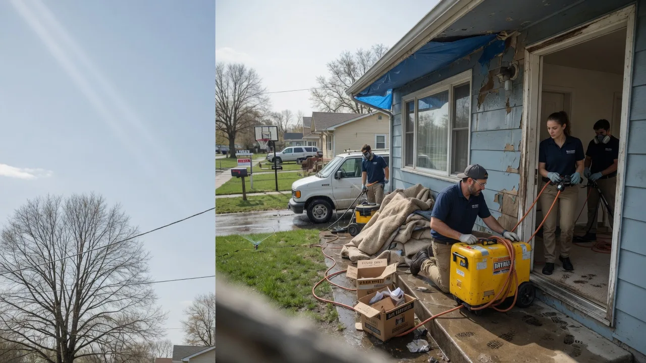 Basement Flood Cleanup in Robinson, ND near me